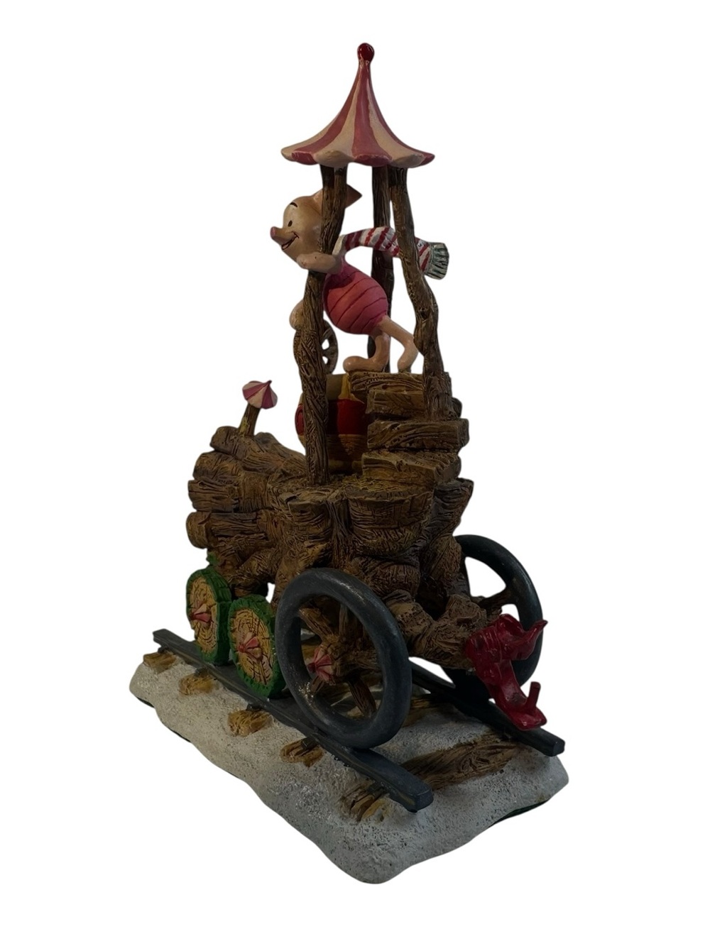 Piglet Holiday Express Train Engine Disney Danbury Mint Christmas Vintage - Picture 8 of 10